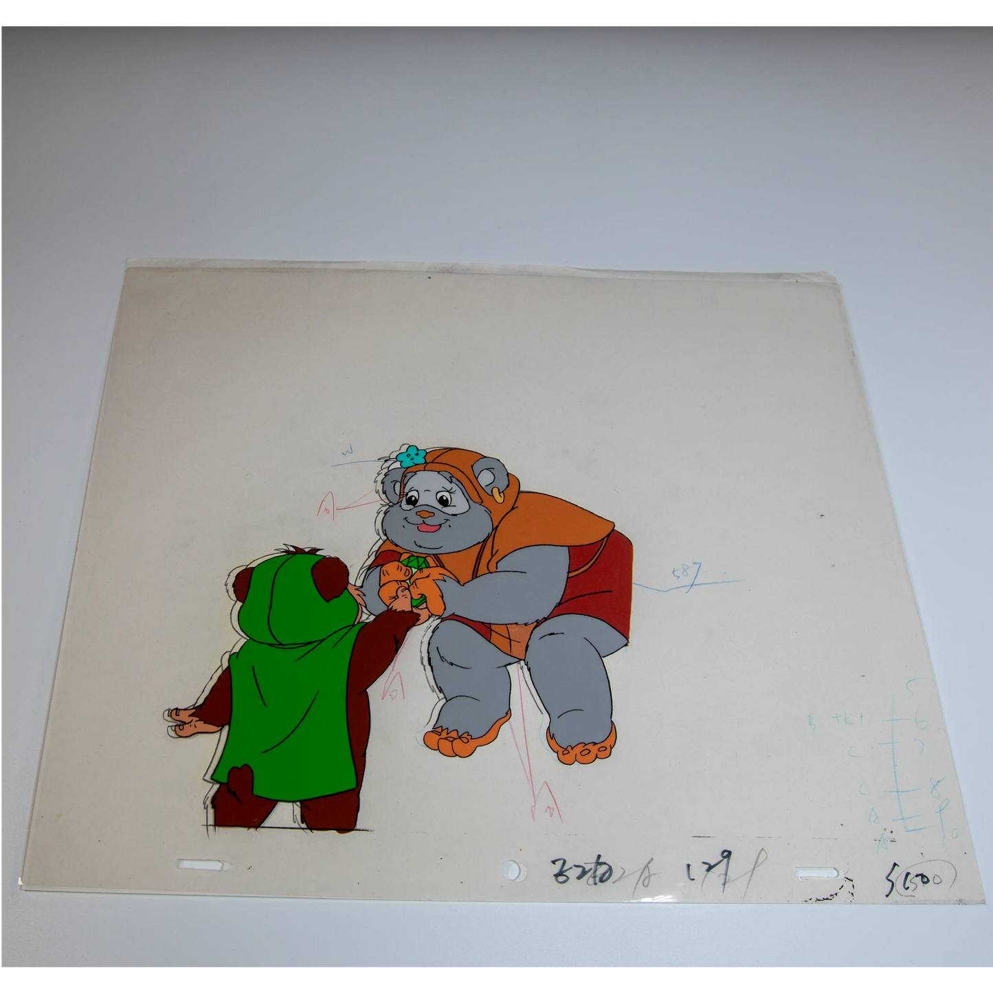 StarWars Original Animation Cel - Ewoks (TV Series 1985/1986) - Lootaku