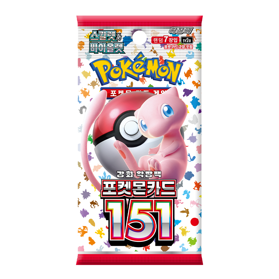 Pokémon Single Booster 151 Korean - Lootaku
