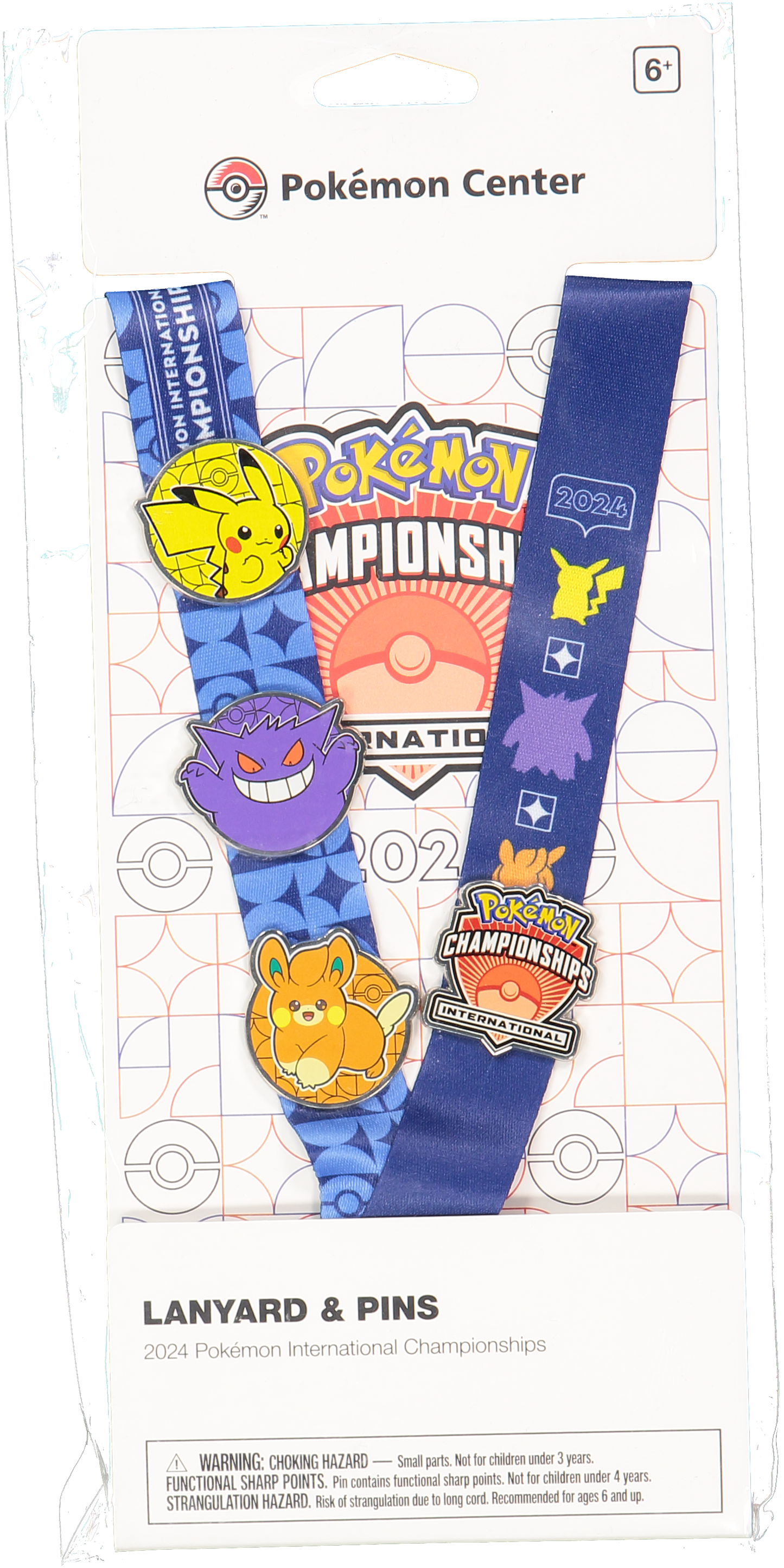 Lanyard and Pins from the the European International Championships 2024 - Lootaku