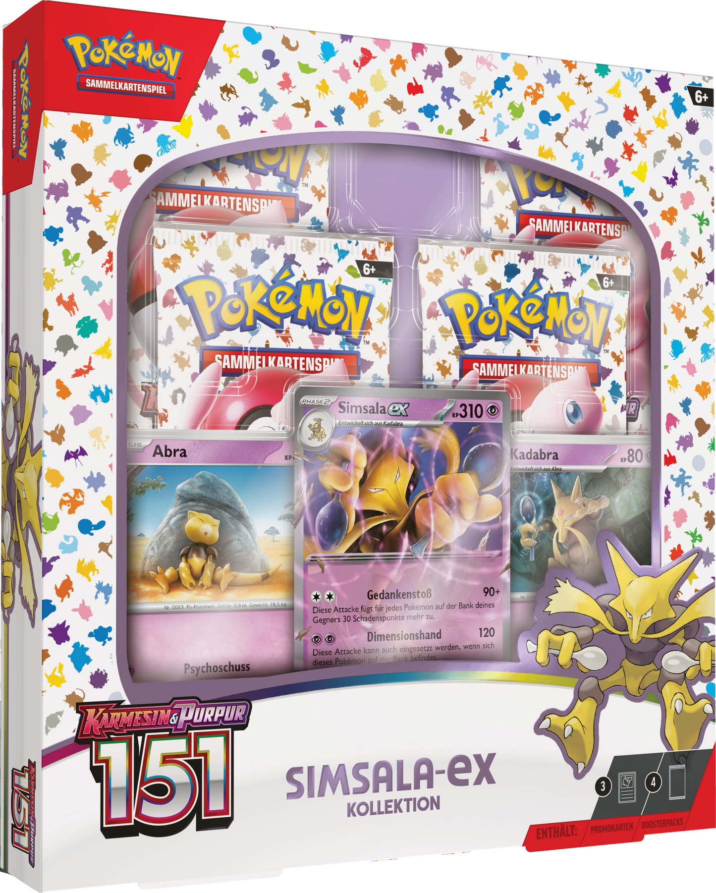 Pokémon 151 Alakazam EX Kollektion German - Lootaku