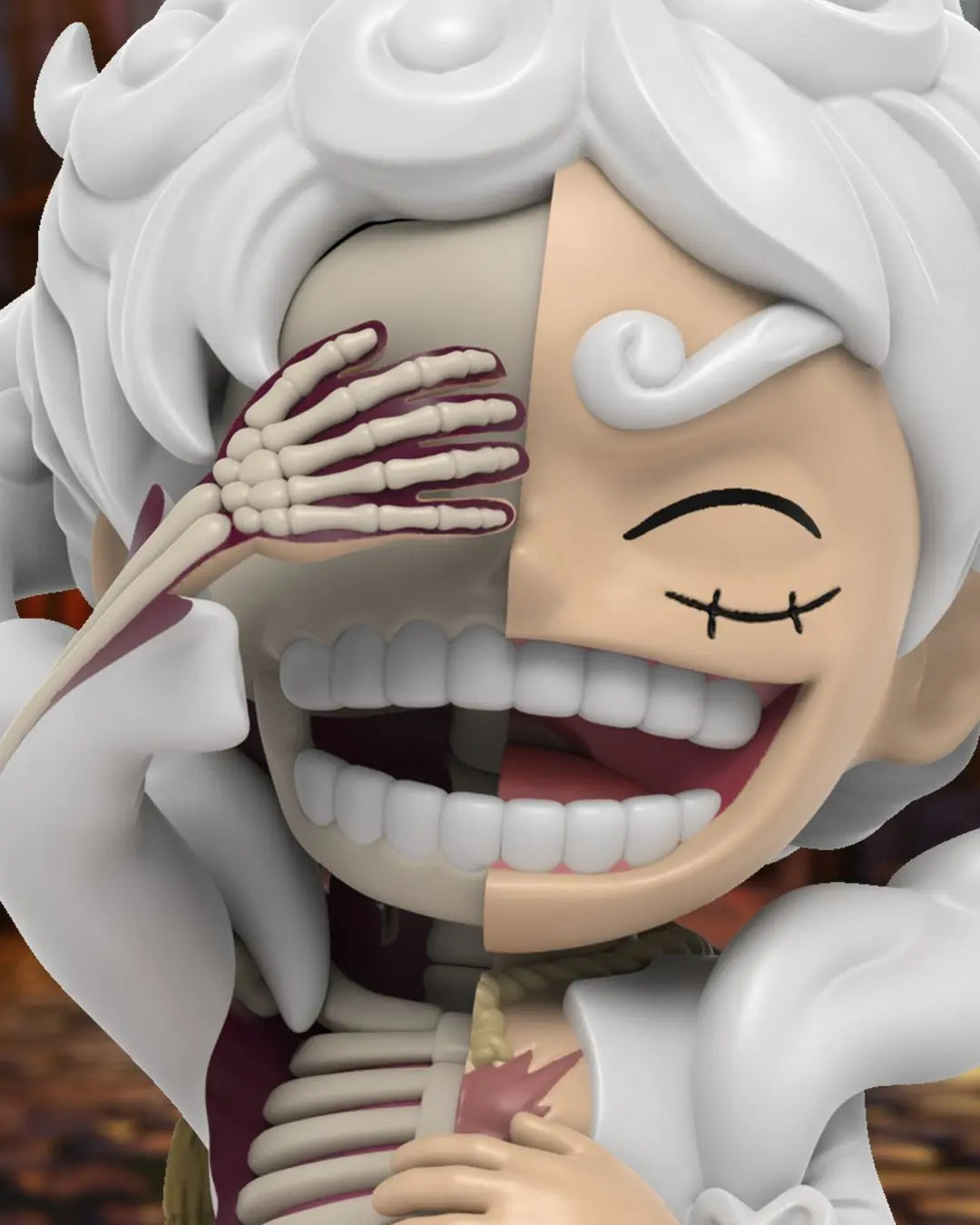 Luffy Gear 5 Wanted Series - Mighty Jaxx - Lootaku