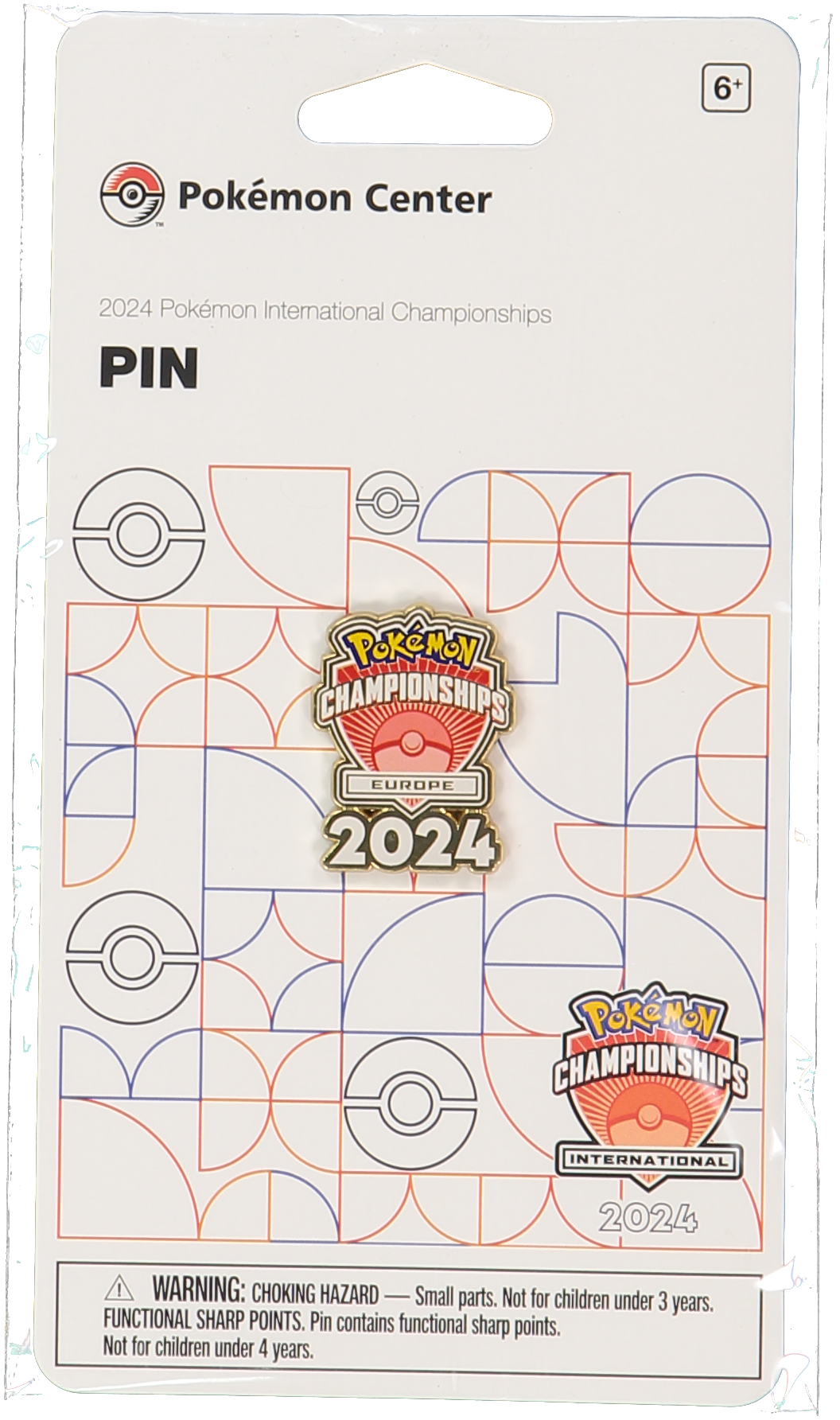 Pokemon Center - International Championship EUIC 2024 London Pin - Lootaku