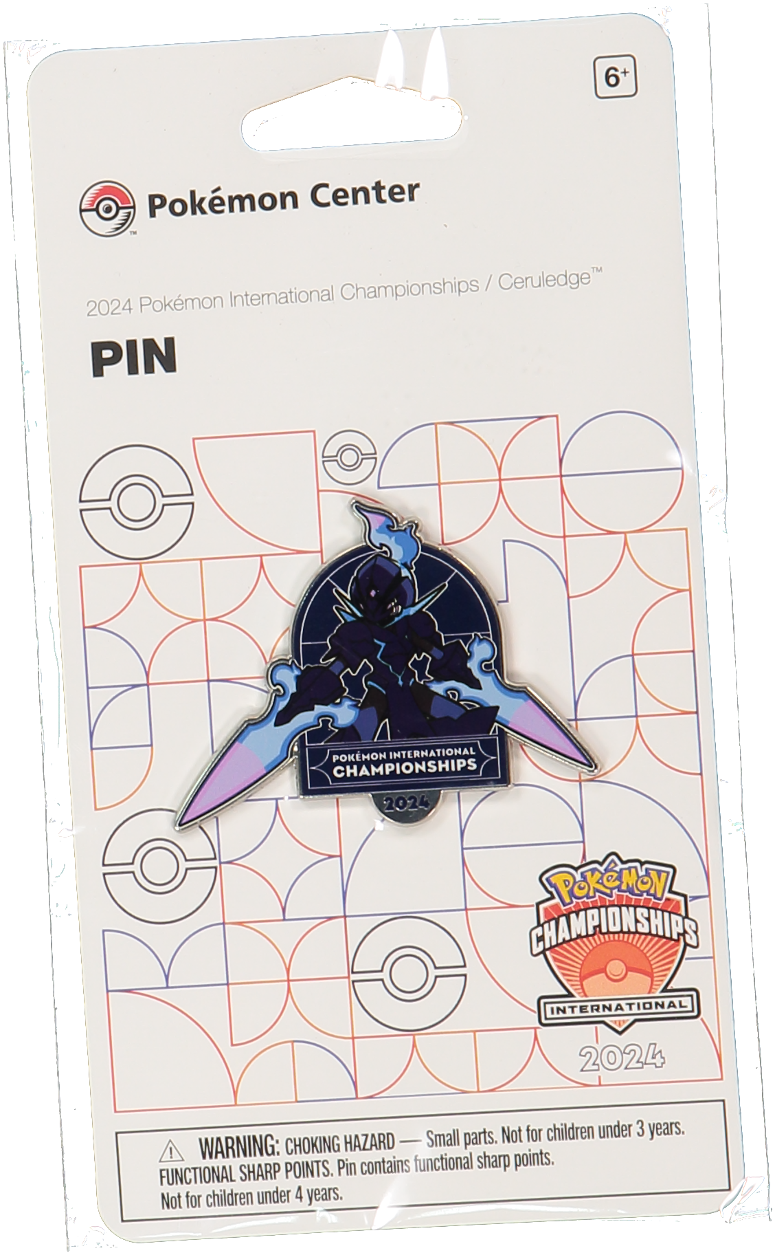 Creuledge Pin from the Pokémon European Championships 2024 - Lootaku