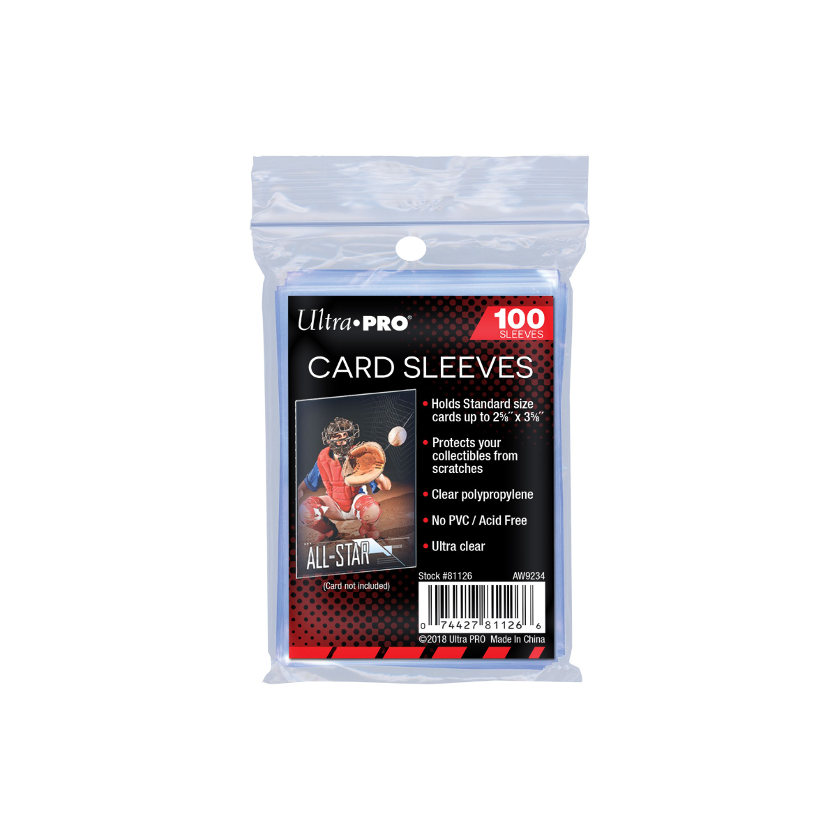 Ultra Pro Soft Trading Card Penny Sleeves (100) - Lootaku