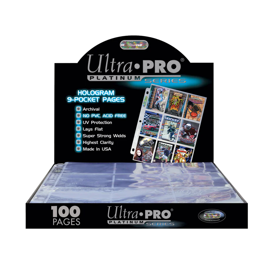 Ultra Pro Platinum Series Pocket one page 3 x 3 - Lootaku