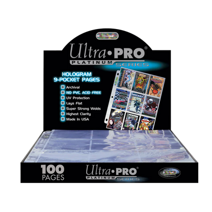 Ultra Pro Platinum Series Pocket one page 3 x 3 - Lootaku