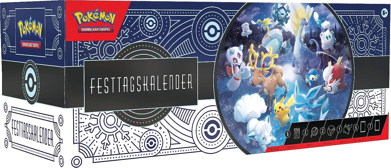 Pokémon TCG Festtagskalender 2023 Deutsch - Lootaku