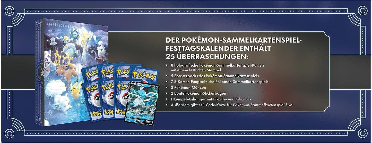 Pokémon TCG Festtagskalender 2023 Deutsch - Lootaku
