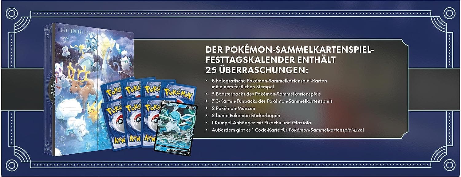 Pokémon TCG Festtagskalender 2023 Deutsch - Lootaku