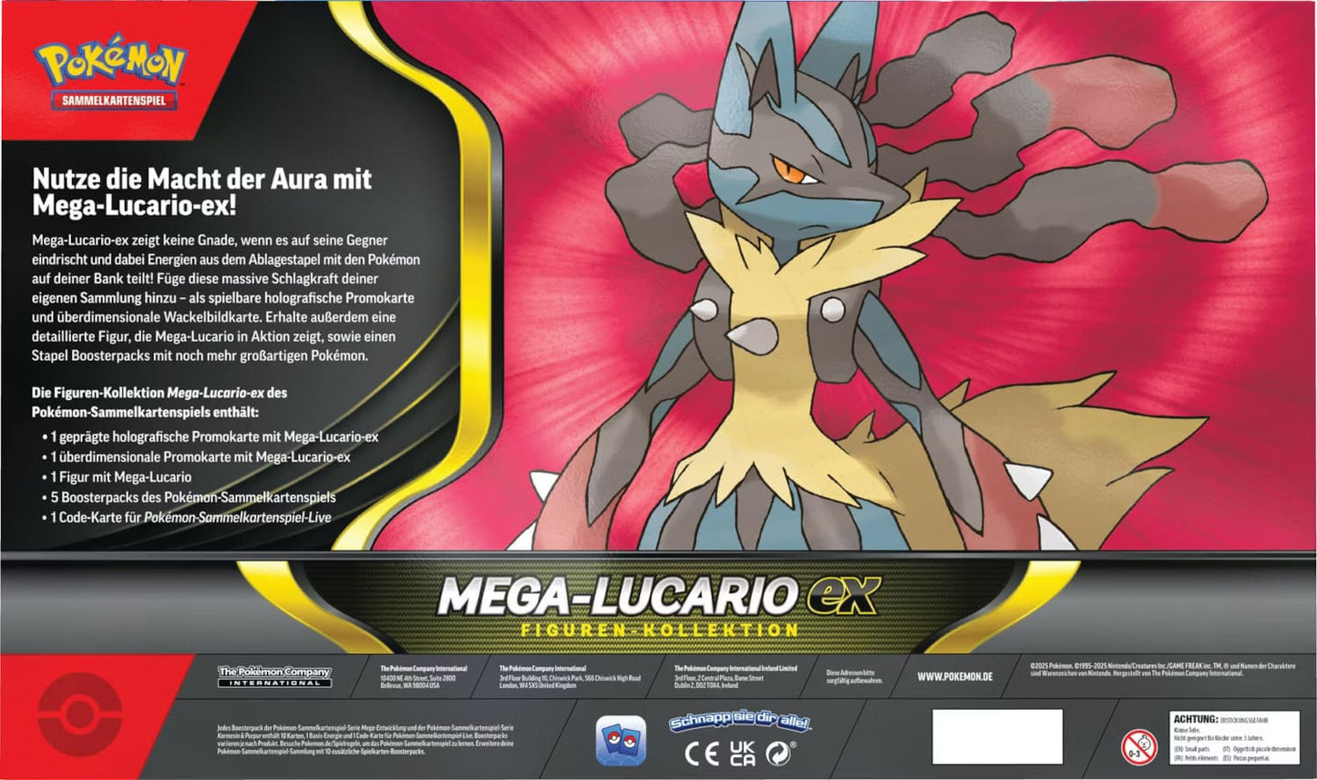 Pokémon Mega Lucario Ex Figur Kollektion Deutsch - Lootaku