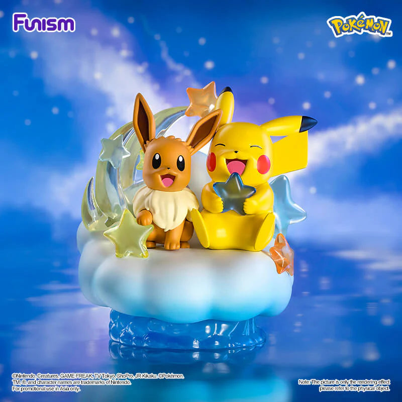 Funism Figure – Eevee & Pikachu Nebula | Sammlerfigur - Lootaku