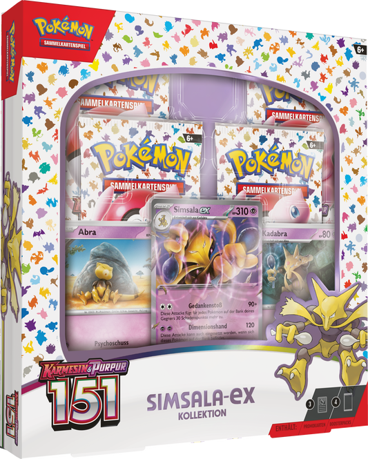 Pokémon 151 Alakazam EX Kollektion German - Lootaku