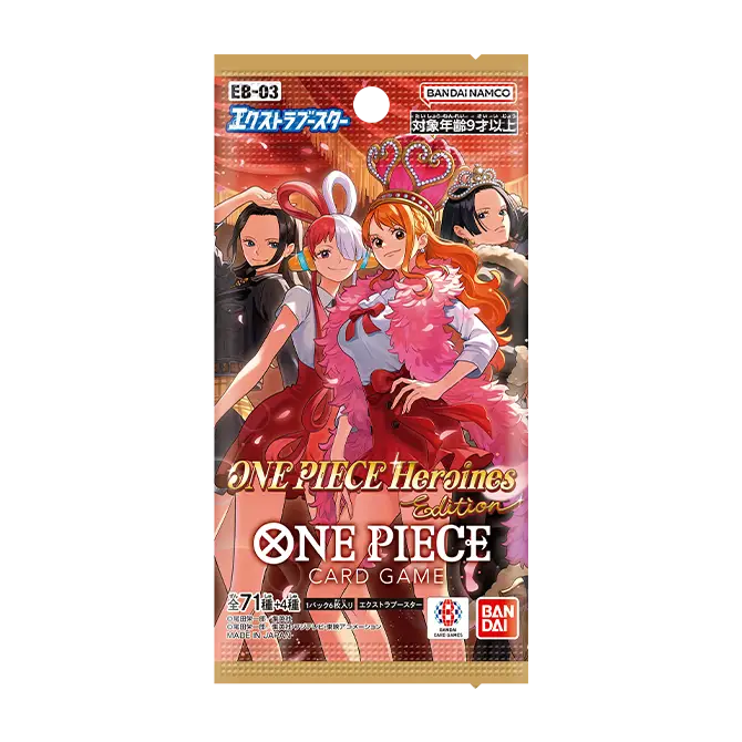 One Piece EB-03 Heroine Edition Display (JP) – 24 Extra Booster | Exklusive Heroine Artworks & Japanische TCG-Cards - Lootaku